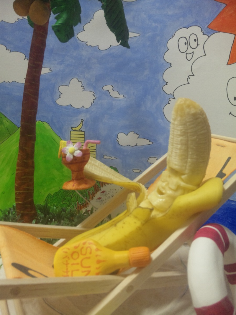 Illustration for article titled This Guy's Art Is Bananas. Literally.
